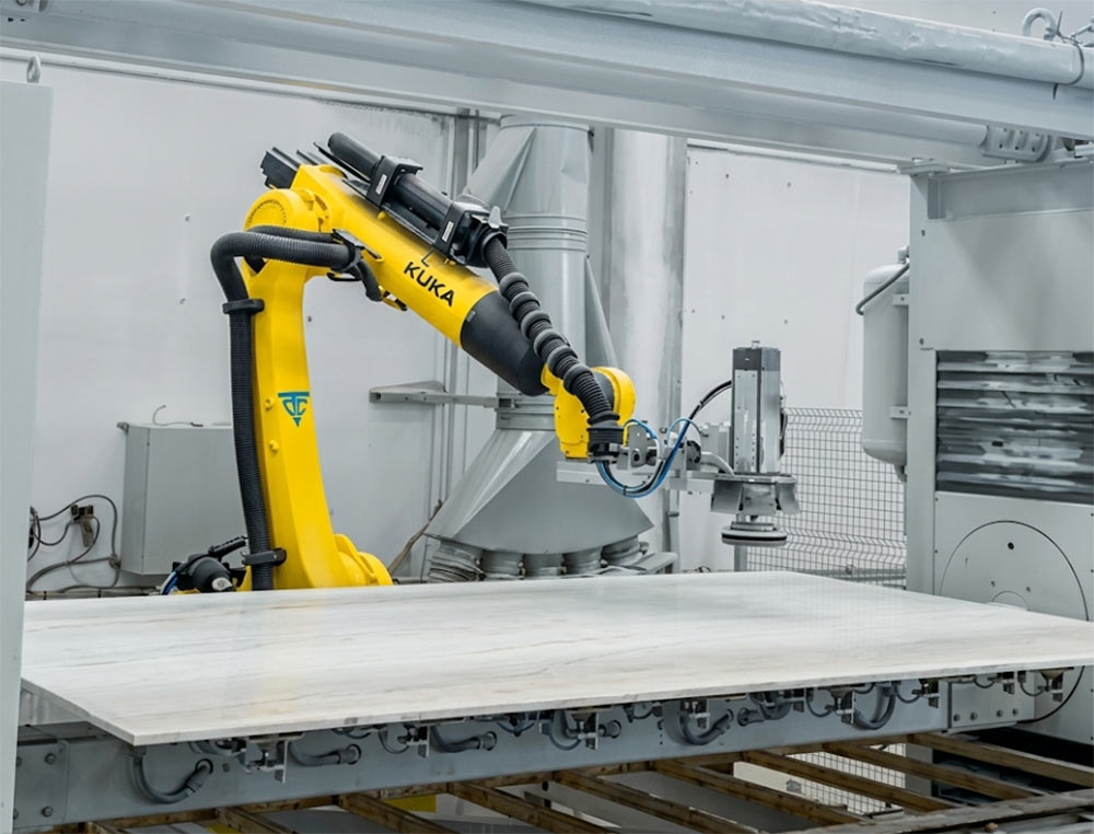 Robot settore marmo